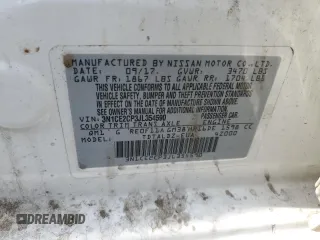 2018 Nissan Note SV with VIN 3N1CE2CP3JL354590, listed as a Copart auction lot 54576305 with 157,096 mi miles and Clean title. Bid and sale history available at DreamBid. Image 12.