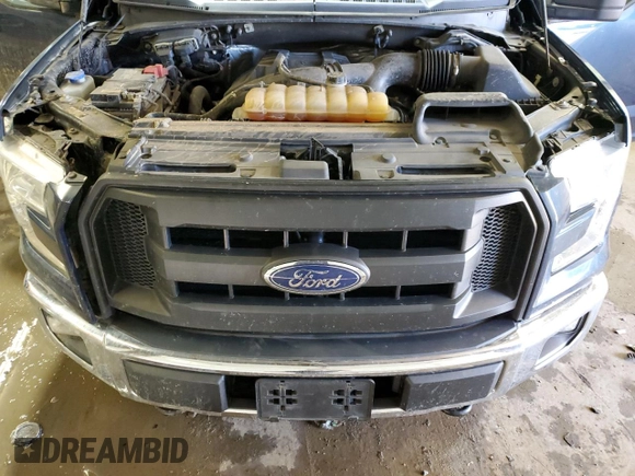 2015 Ford F-150 XLT with VIN 1FTEW1EP2FFC73690, listed as a Copart auction lot 61154355 with 145,389 mi miles and Salvage title. Bid and sale history available at DreamBid. Image 11.