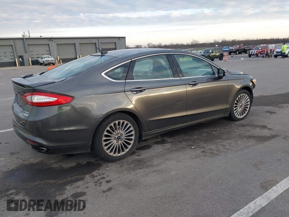 2016 Ford Fusion Titanium with VIN 3FA6P0K93GR316770, listed as a IAAI auction lot 41067390 with 139,818 mi miles. Bid and sale history available at carsss.com. Image 4.