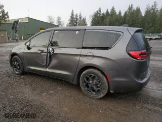2023 Chrysler Pacifica Hybrid Touring L with VIN 2C4RC1L76PR543771, listed as a Copart auction lot 43982305 with 105,858 mi miles and Salvage Title. Bid and sale history available at carsss.com. Image 2.