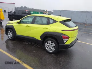 2024 Hyundai Kona SE with VIN KM8HA3AB2RU047730, listed as a IAAI auction lot 41405548 with 8,380 mi miles. Bid and sale history available at carsss.com. Image 3.