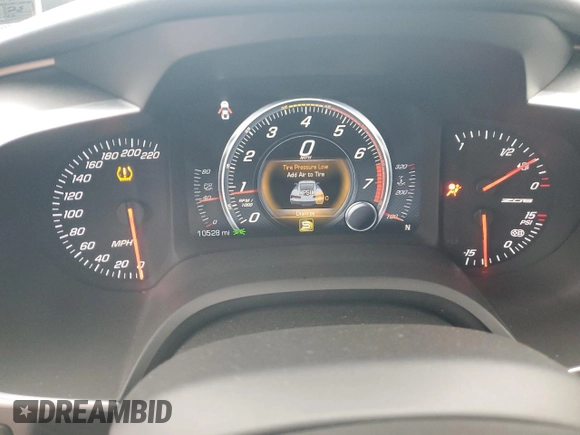 2016 Chevrolet Corvette Z06 2LZ with VIN 1G1YR2D62G5608952, listed as a Copart auction lot 78149904 with 10,528 mi miles and Salvage Title. Bid and sale history available at carsss.com. Image 9.