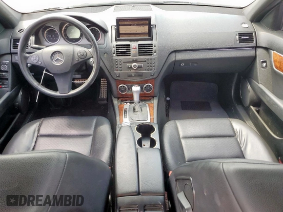 2011 Mercedes-Benz C 300 Sport with VIN WDDGF8BB6BR142707, listed as a Copart auction lot 57163135 with 165,417 mi miles and Clean title. Bid and sale history available at DreamBid. Image 8.