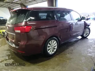 2016 Kia Sedona SX with VIN KNDMC5C1XG6184283, listed as a Copart auction lot 47830095 with 109,445 mi miles and Salvage Title. Bid and sale history available at carsss.com. Image 15.