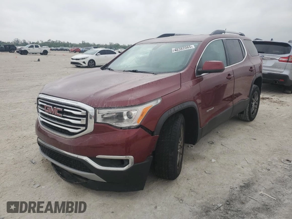2017 GMC Acadia SLT with VIN 1GKKNMLA2HZ161774, listed as a Copart auction lot 48382065 with 80,477 mi miles and Salvage title. Bid and sale history available at DreamBid. Image 1.