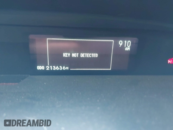 2012 Toyota Prius One with VIN JTDKN3DU5C1611777, listed as a IAAI auction lot 42173349 with 213,636 mi miles and . Bid and sale history available at DreamBid. Image 7.