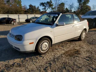 2001 Volkswagen Cabrio GLS with VIN 3VWCC21V21M807223, listed as a Copart auction lot 87444904 with 210,666 mi miles and Clean Title. Bid and sale history available at DreamBid. Image 1.