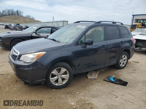 2014 Subaru Forester 2.5i Premium with VIN JF2SJAGCXEH475418, listed as a Copart auction lot 54336485 with 303,768 mi miles and Non Repairable. Bid and sale history available at carsss.com. Image 1.