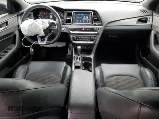 2018 Hyundai Sonata Sport Plus with VIN 5NPE34AF0JH726033, listed as a Copart auction lot 80530094 with 59,640 mi miles and Non Repairable. Bid and sale history available at DreamBid. Image 8.