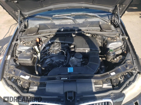 2011 BMW 3 Series 335i xDrive with VIN WBAPL5C53BA742753, listed as a Copart auction lot 61596655 with Not provided miles and Salvage title. Bid and sale history available at DreamBid. Image 11.