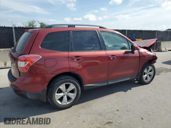 2015 Subaru Forester 2.5i Premium with VIN JF2SJADC3FH467800, listed as a Copart auction lot 54134405 with 122,622 mi miles and Salvage Title. Bid and sale history available at carsss.com. Image 3.