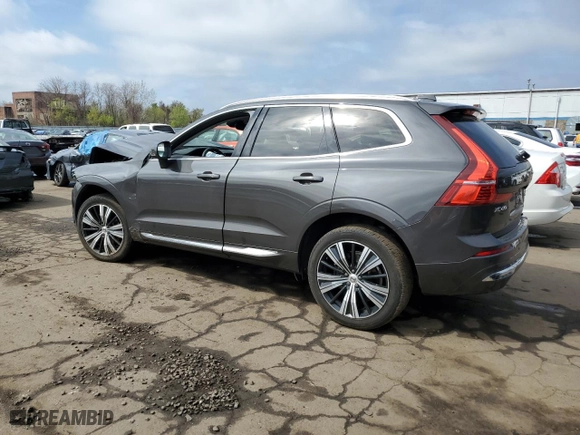 2022 Volvo XC60 Inscription with VIN YV4062RL8N1905916, listed as a Copart auction lot 53285845 with 49,797 mi miles and Salvage Title. Bid and sale history available at carsss.com. Image 2.