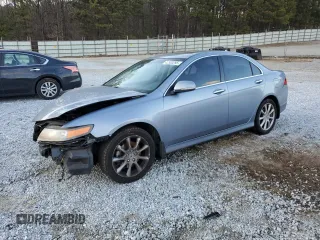 2007 Acura TSX with VIN JH4CL96877C017892, listed as a Copart auction lot 42553295 with 0 mi miles and Salvage Title. Bid and sale history available at carsss.com. Image 1.