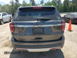 2017 Ford Explorer XLT with VIN 1FM5K7D82HGC44949, listed as a Copart auction lot 53078505 with 84,807 mi miles and Salvage Title. Bid and sale history available at carsss.com. Image 6.