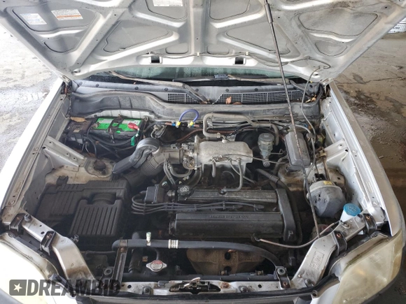 1998 Honda CR-V LX with VIN JHLRD1749WC044471, listed as a Copart auction lot 85350544 with 215,324 mi miles and Salvage Title. Bid and sale history available at carsss.com. Image 12.