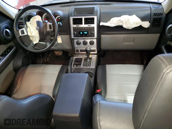 2007 Dodge Nitro SLT with VIN 1D8GU58K27W678697, listed as a Copart auction lot 42006435 with 114,702 mi miles and Salvage Title. Bid and sale history available at DreamBid. Image 8.
