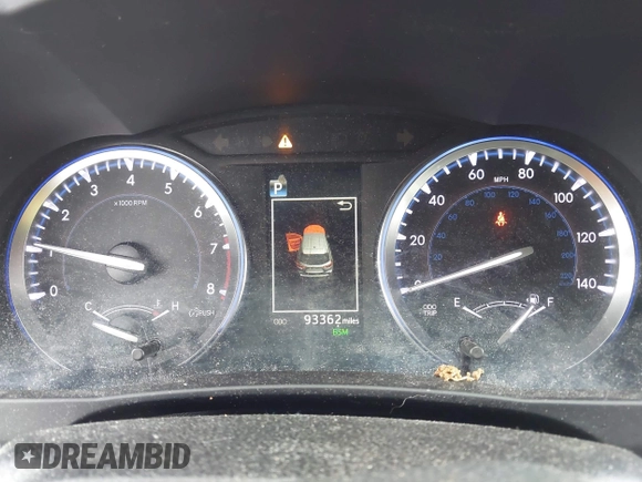 2017 Toyota Highlander XLE with VIN 5TDJZRFH8HS391841, listed as a IAAI auction lot 42170249 with 93,362 mi miles and . Bid and sale history available at DreamBid. Image 7.
