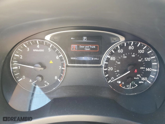 2016 Nissan Altima 3.5 SL with VIN 1N4BL3AP1GC160965, listed as a Copart auction lot 89254035 with 90,830 mi miles and Salvage Title. Bid and sale history available at carsss.com. Image 9.