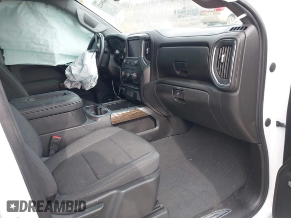 2021 Chevrolet Silverado 1500 RST with VIN 1GCUYEET8MZ306892, listed as a IAAI auction lot 41609422 with 87,387 mi miles. Bid and sale history available at carsss.com. Image 5.