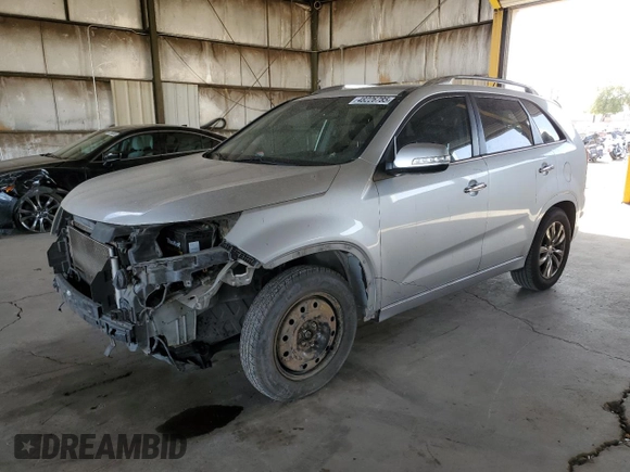 2012 Kia Sorento SX with VIN 5XYKW4A26CG237671, listed as a Copart auction lot 48226785 with 167,827 mi miles and Salvage Title. Bid and sale history available at carsss.com. Image 1.