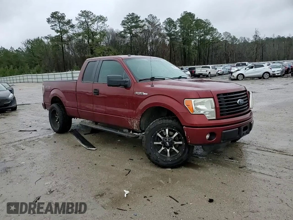 2014 Ford F-150 XL with VIN 1FTFX1CF4EKF31936, listed as a Copart auction lot 46917435 with 144,012 mi miles and Salvage Title. Bid and sale history available at carsss.com. Image 11.