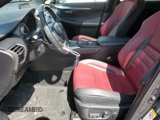 2015 Lexus NX 200t with VIN JTJBARBZ0F2042359, listed as a Copart auction lot 60985705 with 147,584 mi miles and Salvage title. Bid and sale history available at DreamBid. Image 7.