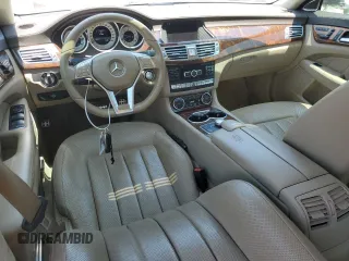 2014 Mercedes-Benz CLS-Class CLS 550 with VIN WDDLJ7DB1EA107497, listed as a Copart auction lot 52579694 with 99,752 mi miles and Salvage Title. Bid and sale history available at carsss.com. Image 8.