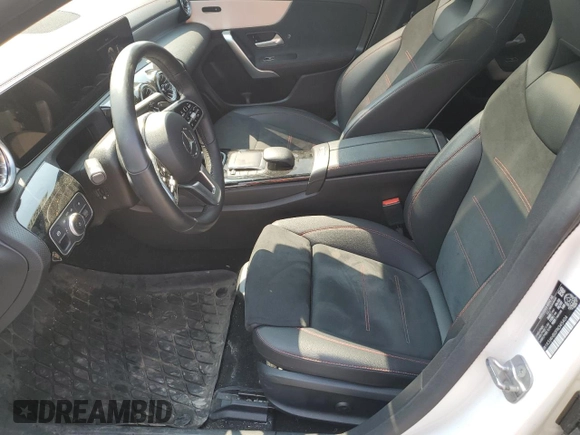 2023 Mercedes-Benz CLA 250 with VIN W1K5J4HB0PN345404, listed as a Copart auction lot 58821575 with 25,707 mi miles and Salvage title. Bid and sale history available at DreamBid. Image 7.