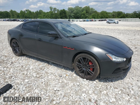 2017 Maserati Ghibli S Q4 with VIN ZAM57RTS8H1249909, listed as a Copart auction lot 60283645 with 128,090 mi miles and Clean title. Bid and sale history available at DreamBid. Image 4.