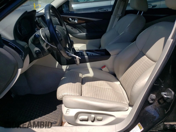 2016 Infiniti Q50 Red Sport 400 with VIN JN1FV7AR3GM451365, listed as a Copart auction lot 62960125 with 87,833 mi miles and Salvage title. Bid and sale history available at DreamBid. Image 7.