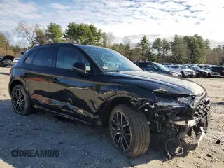 2022 Audi SQ5 Premium Plus with VIN WA1B4AFYXN2116361, listed as a Copart auction lot 51006964 with 10,145 mi miles and . Bid and sale history available at DreamBid. Image 4.