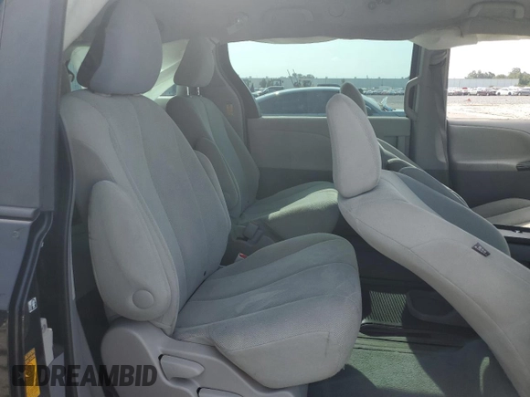 2014 Toyota Sienna L with VIN 5TDZK3DC8ES504985, listed as a Copart auction lot 56174035 with 185,955 mi miles and Salvage title. Bid and sale history available at DreamBid. Image 11.