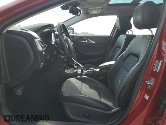2018 Infiniti QX30 with VIN SJKCH5CP5JA002430, listed as a Copart auction lot 53835375 with 58,187 mi miles and Salvage title. Bid and sale history available at DreamBid. Image 7.