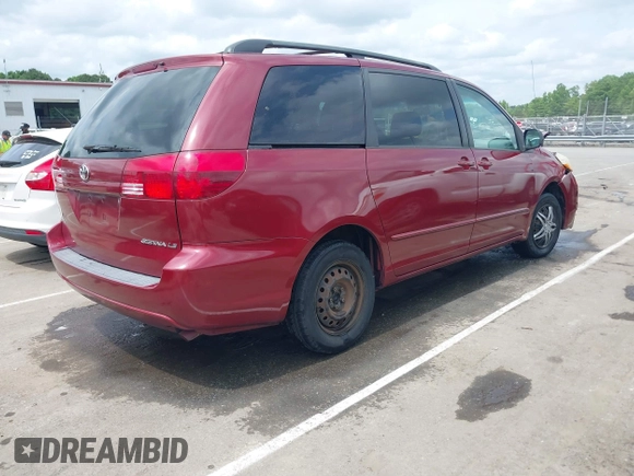 2005 Toyota Sienna CE with VIN 5TDZA23C05S356510, listed as a IAAI auction lot 42127008 with 220,007 mi miles and . Bid and sale history available at DreamBid. Image 4.