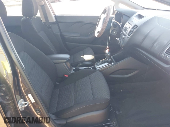 2017 Kia Forte LX with VIN 3KPFK4A76HE143867, listed as a IAAI auction lot 41623307 with 64,097 mi miles. Bid and sale history available at carsss.com. Image 5.