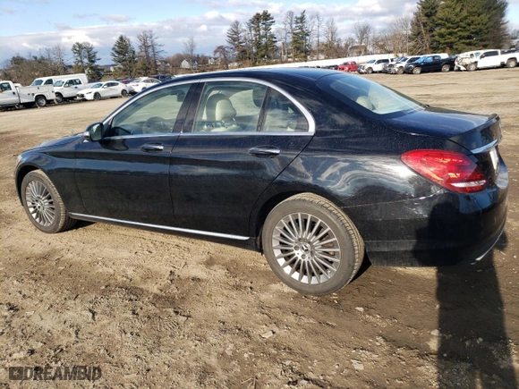 2015 Mercedes-Benz C-Class C 300 Luxury with VIN 55SWF4KB8FU006328, listed as a Copart auction lot 47064045 with 117,992 mi miles and Salvage Title. Bid and sale history available at carsss.com. Image 2.