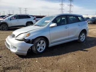 2005 Toyota Matrix STD with VIN 2T1LR30E15C491627, listed as a Copart auction lot 49250355 with 48,769 mi miles and Salvage Title. Bid and sale history available at carsss.com. Image 1.