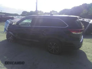 2019 Toyota Highlander SE z VIN 5TDJZRFH6KS587607, wystawiony jako Copart lot #73529944 z przebiegiem Nie podano mil oraz Szkoda całkowita • Salvage title. Historia ofert i sprzedaży dostępna na DreamBid. Obrazek 2.
