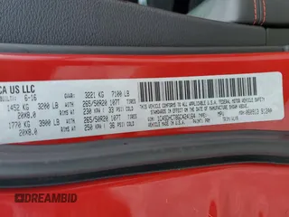 2016 Dodge Durango R/T z VIN 1C4SDHCT8GC424164, wystawiony jako Copart lot #59520745 z przebiegiem 190 303 mil mil oraz Szkoda całkowita • Salvage title. Historia ofert i sprzedaży dostępna na DreamBid. Obrazek 14.