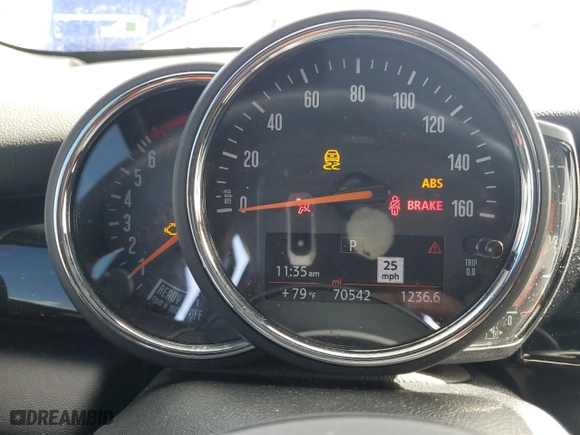 2020 MINI Hardtop 4 Door Cooper S with VIN WMWXU9C06L2L49091, listed as a Copart auction lot 84885264 with 70542 miles and Salvage Title. Bid and sale history available at carsss.com. Image 9.