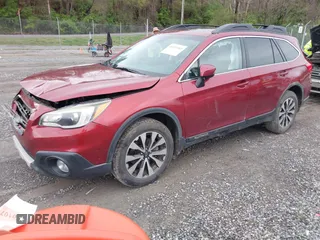2015 Subaru Outback Limited with VIN 4S4BSBNC2F3357801, listed as a IAAI auction lot 41971069 with 50,560 mi miles and . Bid and sale history available at DreamBid. Image 2.