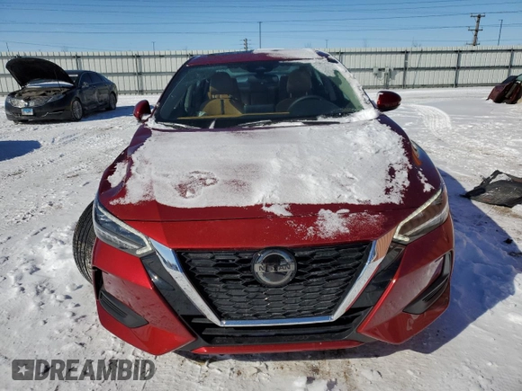 2020 Nissan Sentra SV with VIN 3N1AB8CV4LY313392, listed as a Copart auction lot 44947555 with 29,803 mi miles and Salvage Title. Bid and sale history available at DreamBid. Image 5.