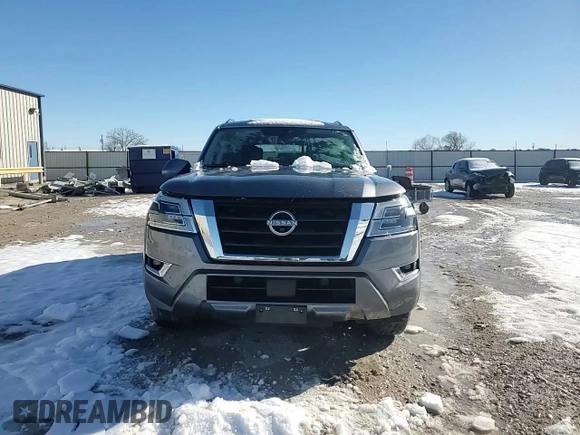 2021 Nissan Armada SL with VIN JN8AY2BA5M9372860, listed as a Copart auction lot 87930925 with 78,778 mi miles and Salvage Title. Bid and sale history available at carsss.com. Image 11.