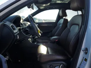 2018 Audi Q3 Premium with VIN WA1BCCFS0JR014031, listed as a Copart auction lot 87606595 with 52,690 mi miles and Salvage title. Bid and sale history available at DreamBid. Image 7.