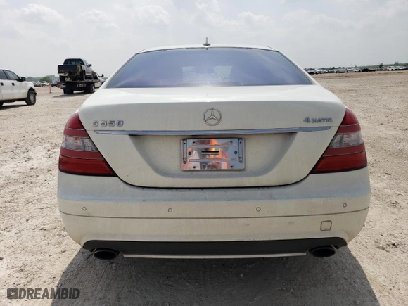 2009 Mercedes-Benz S-Class 5.5L V8 with VIN WDDNG86X59A272951, listed as a Copart auction lot 51121735 with 107,619 mi miles and Salvage Title. Bid and sale history available at carsss.com. Image 6.