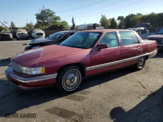 1995 Cadillac DeVille with VIN 1G6KD52B3SU271013, listed as a Copart auction lot 73149024 with 54,490 mi miles and Clean Title. Bid and sale history available at carsss.com. Image 1.
