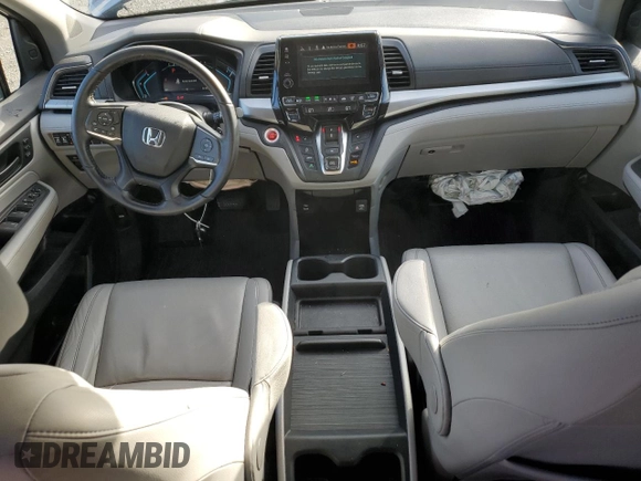 2022 Honda Odyssey EX-L with VIN 5FNRL6H74NB060729, listed as a Copart auction lot 46912765 with 41,023 mi miles and Salvage Title. Bid and sale history available at DreamBid. Image 8.