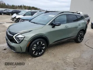 2023 Kia Sportage X-Line with VIN 5XYK6CAFXPG128942, listed as a Copart auction lot 50555035 with 45,967 mi miles and Non Repairable. Bid and sale history available at carsss.com. Image 1.