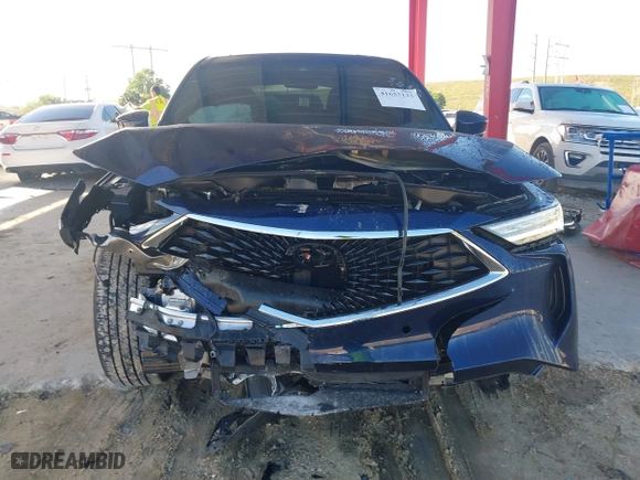 2024 Acura MDX w/Technology Package with VIN 5J8YD9H4XRL001382, listed as a IAAI auction lot 41657133 with 20,037 mi miles. Bid and sale history available at carsss.com. Image 6.