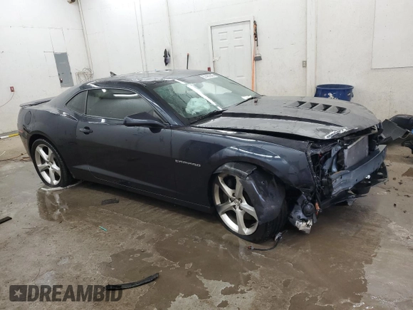 2014 Chevrolet Camaro SS with VIN 2G1FS1EW6E9267088, listed as a Copart auction lot 51487845 with 42,510 mi miles and Salvage Title. Bid and sale history available at carsss.com. Image 4.
